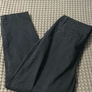 Navy clasp pants